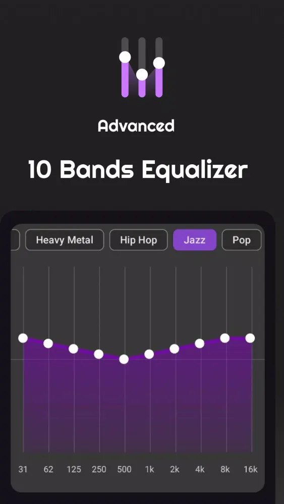 Capturas de tela do Pro Equalizer