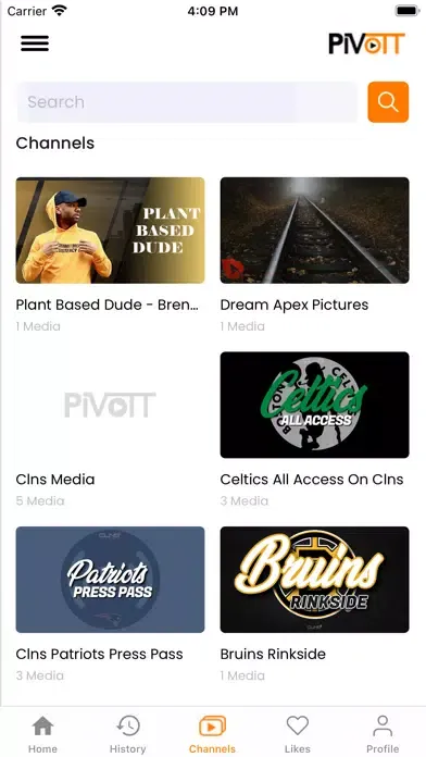 Pivott Media スクリーンショット