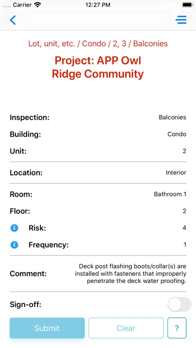 Tangkapan layar PIW QTECH Field App