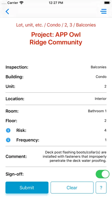 Tangkapan layar PIW QTECH Field App