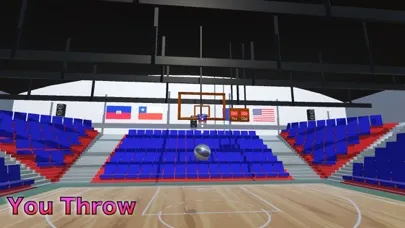Ảnh chụp màn hình của Basketball Slam Shoot