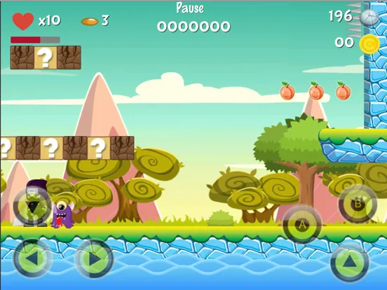 Captures d'écran de Super Ninja World Run iPad 