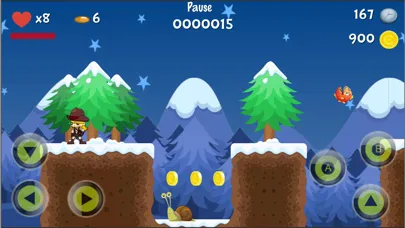 Captures d'écran de Super Ninja World Run