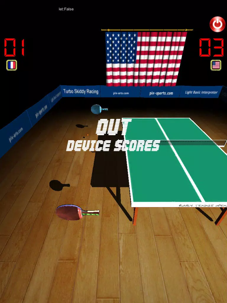 Baby Tennis On Line Ping Pong iPad  স্ক্রিনশট