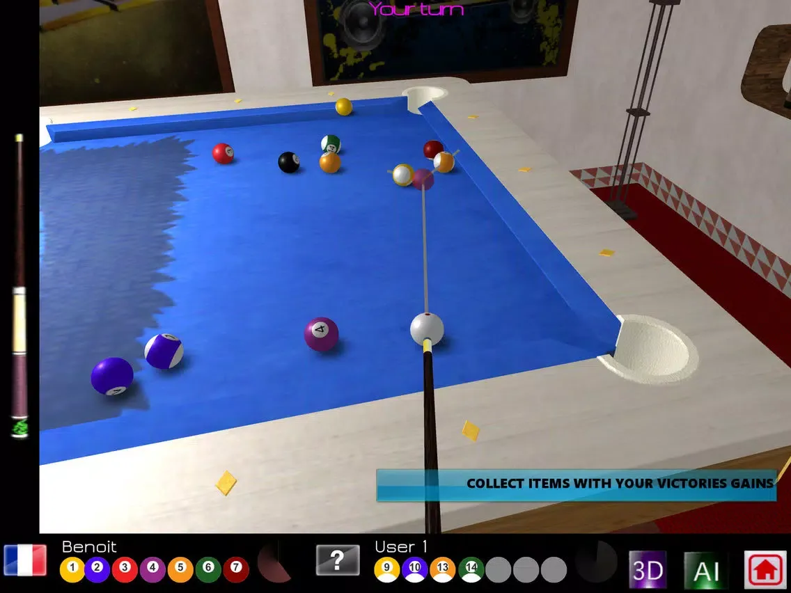 8 Ball OnLine 3D Pro iPad  سکرین شاٹس