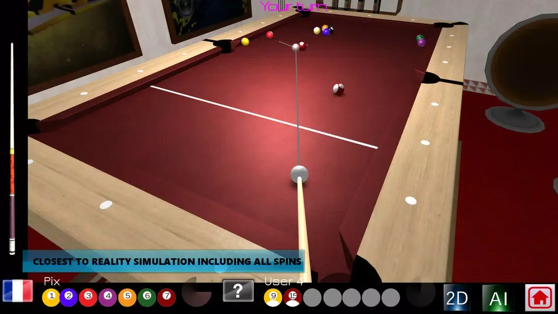8 Ball OnLine 3D Pro سکرین شاٹس