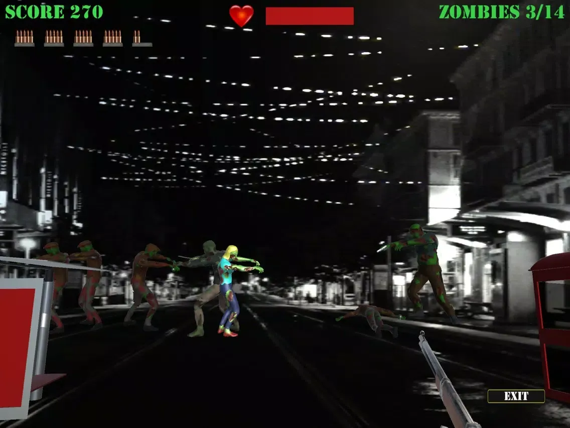 Zombie Attack Shooter Pro iPad  স্ক্রিনশট