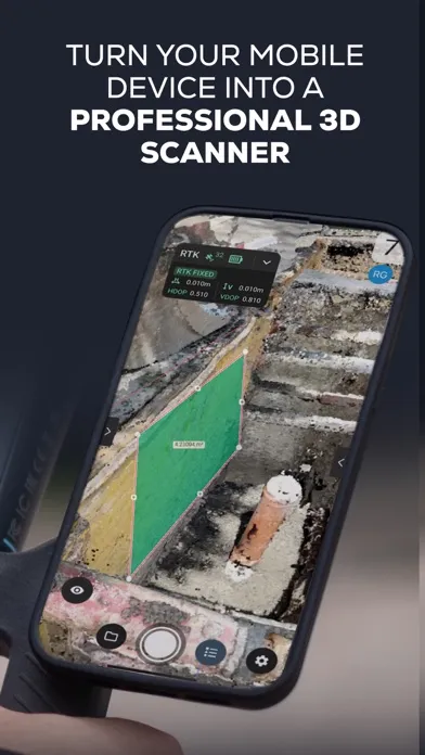 PIX4Dcatch: 3D scanner Screenshots
