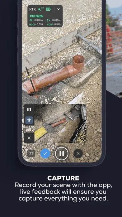 PIX4Dcatch: 3D scanner Screenshots