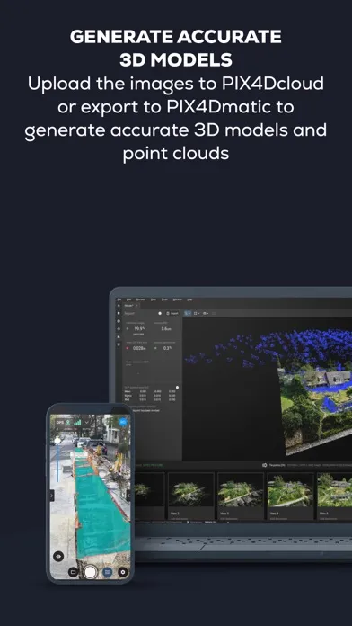 PIX4Dcatch: 3D scanner Screenshots