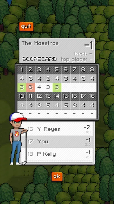 Zrzuty ekranu Pixel Pro Golf