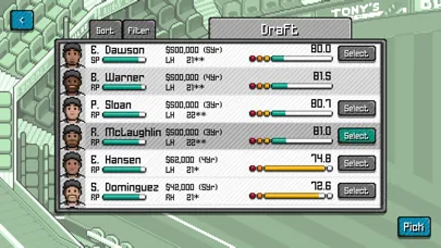 Pixel Pro Baseball Screenshots