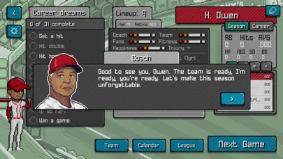 Pixel Pro Baseball Screenshots