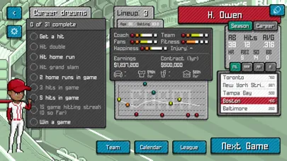 Pixel Pro Baseball Screenshots
