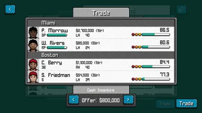 Pixel Pro Baseball Screenshots