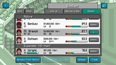 Pixel Pro Baseball Screenshots