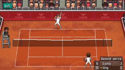 Captures d'écran de Pixel Pro Tennis