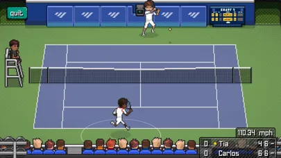 Captures d'écran de Pixel Pro Tennis