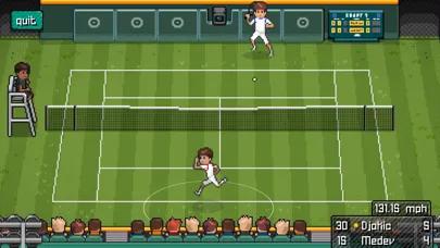 Captures d'écran de Pixel Pro Tennis