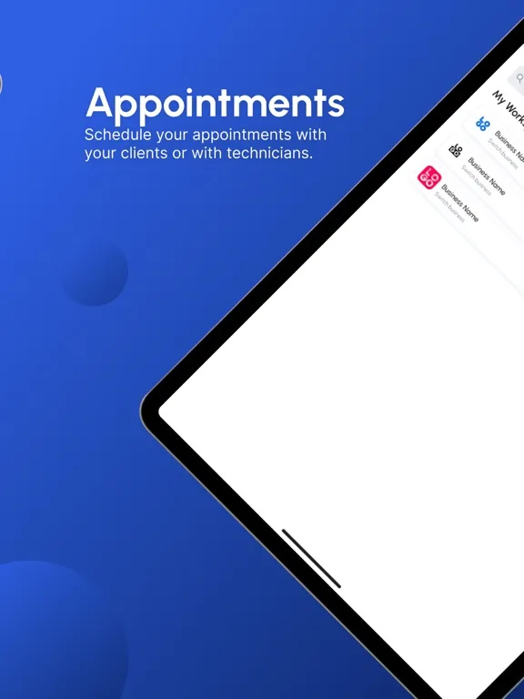 Fixtrack Device Management iPad  سکرین شاٹس