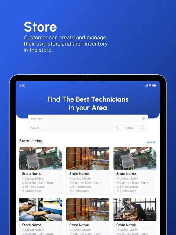 Fixtrack Device Management iPad  سکرین شاٹس