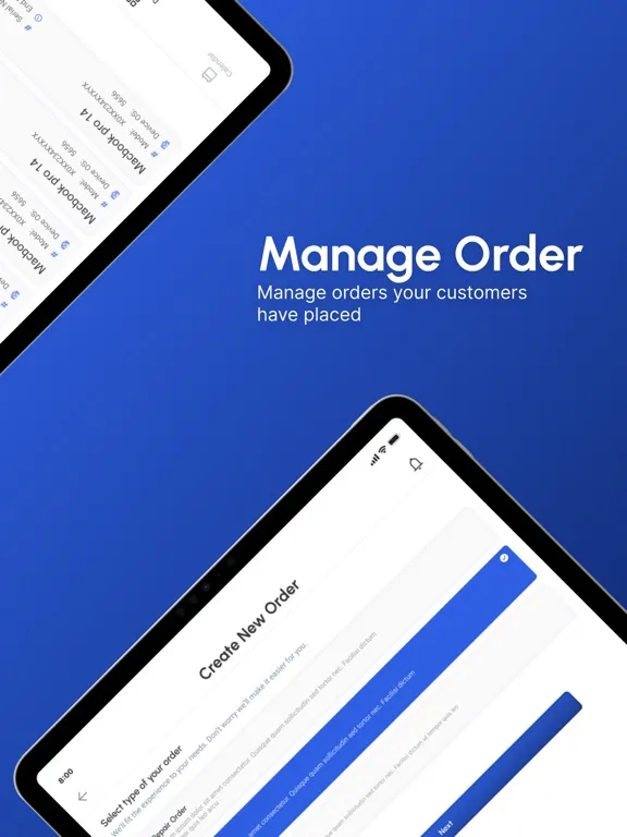 Fixtrack Device Management iPad  سکرین شاٹس