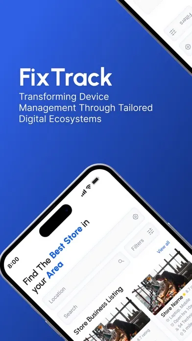Fixtrack Device Management سکرین شاٹس