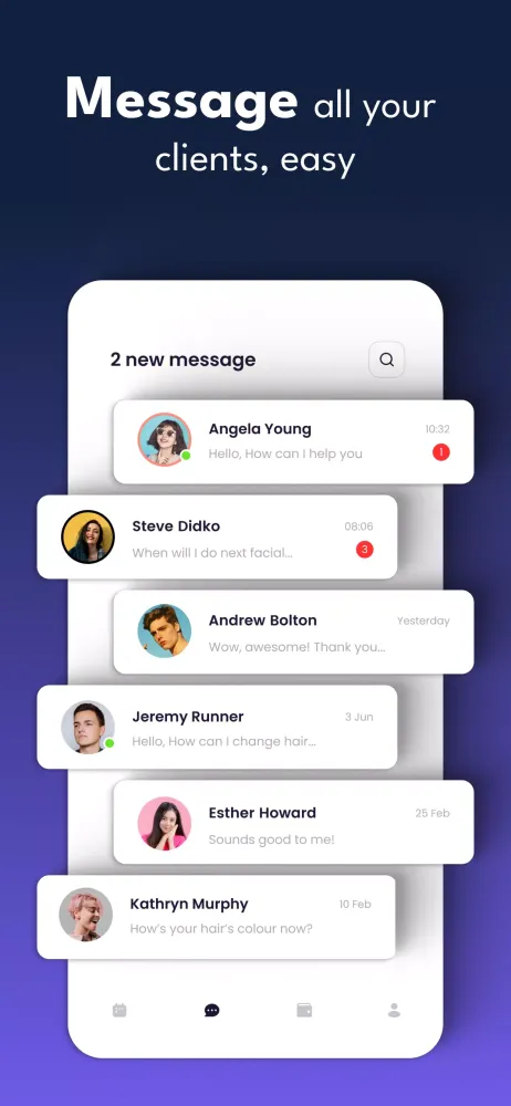 Capturas de pantalla de Manuka for business