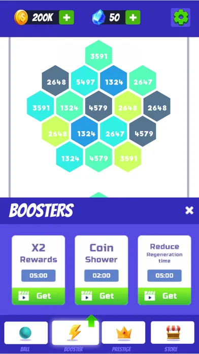 Tangkapan layar Brick Breaker : Idle Smasher