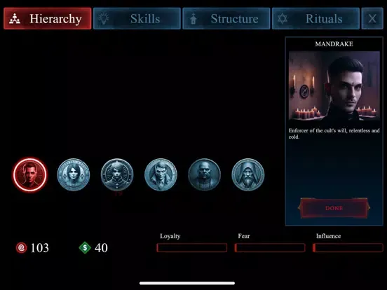Captures d'écran de Dark Cultist : Indoctrination iPad 