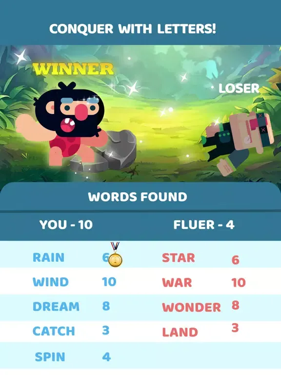 Poke of Words: Fun Word Puzzle iPad 應用截圖