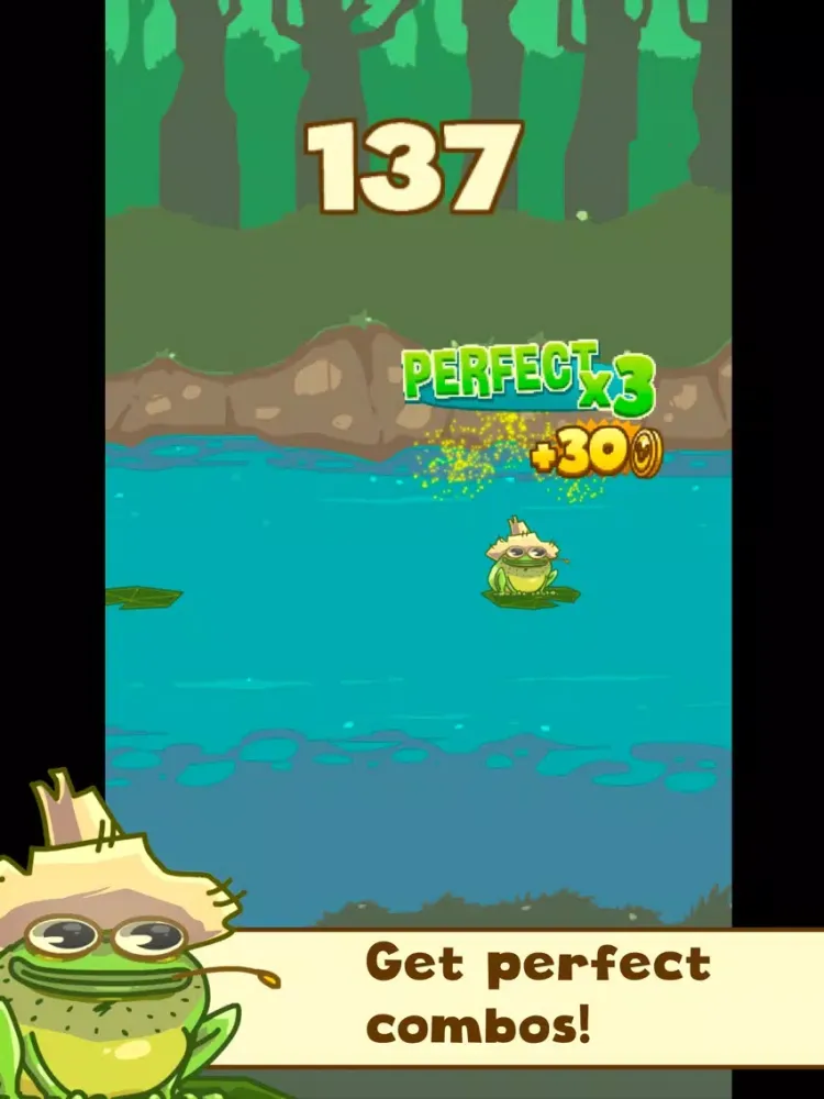 Tangkapan layar Hillbilly Frog iPad 