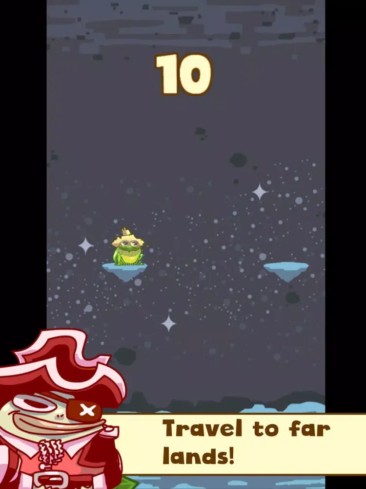 Tangkapan layar Hillbilly Frog iPad 