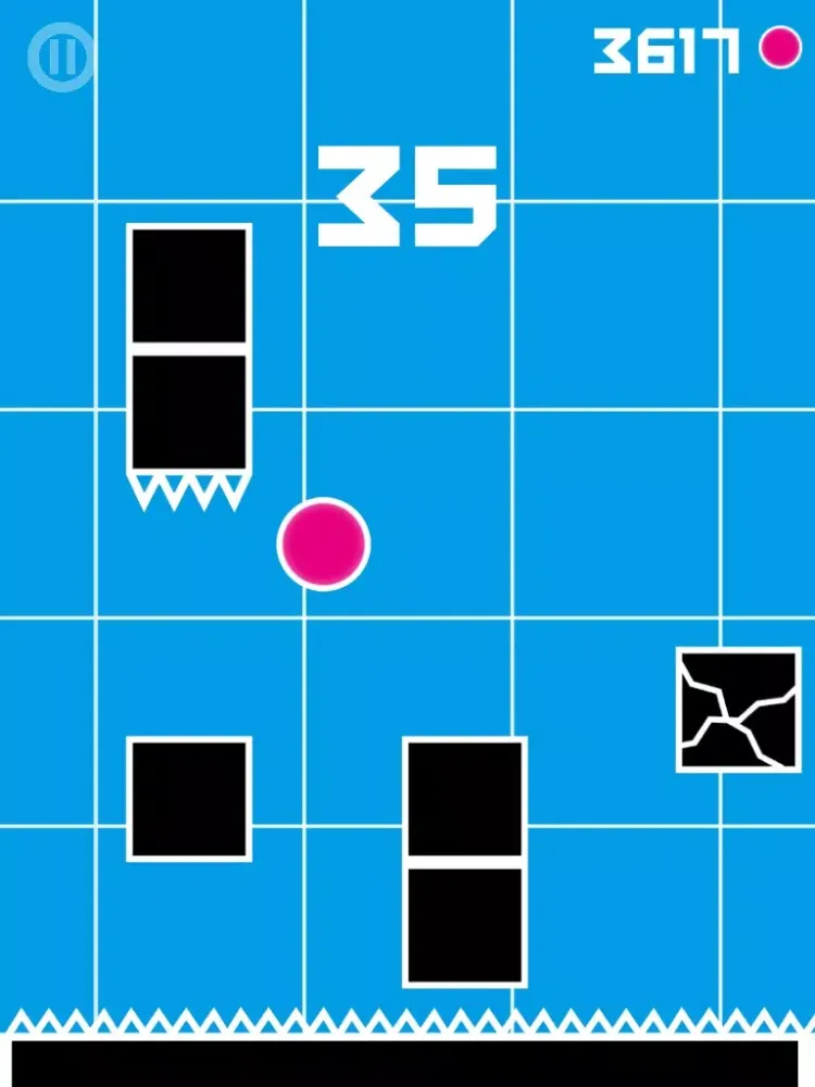 Tangkapan skrin Bounce ^2 iPad 