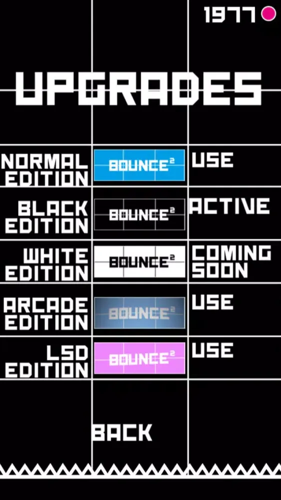 Tangkapan skrin Bounce ^2
