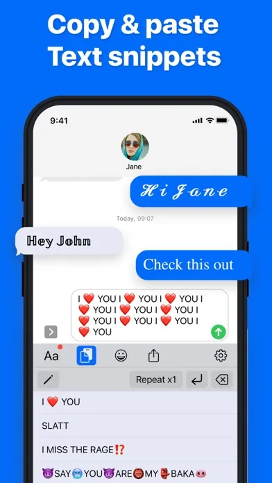 Скриншоты Keyboard Fonts Pro