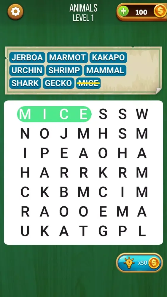 Word Search Screenshots