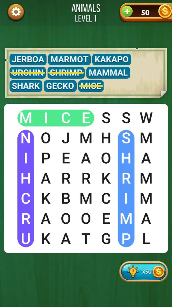Word Search Screenshots