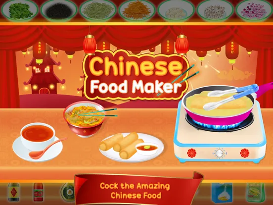 Chinese Food - Lunar New Year! iPad  Ekran Görüntüleri