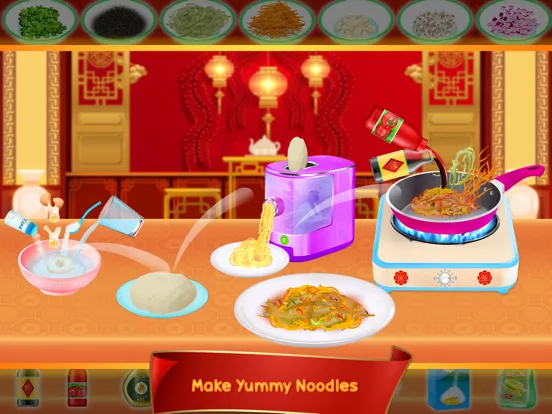 Chinese Food - Lunar New Year! iPad  Ekran Görüntüleri