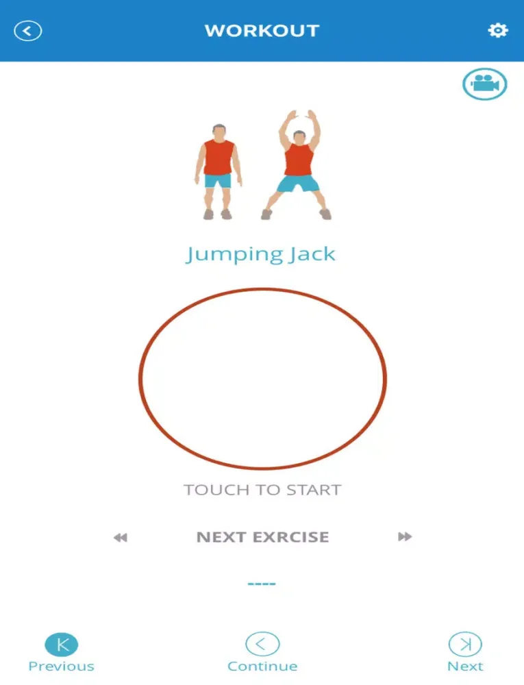 تصاویر 7 Min Workout - Easy way to be fit iPad 