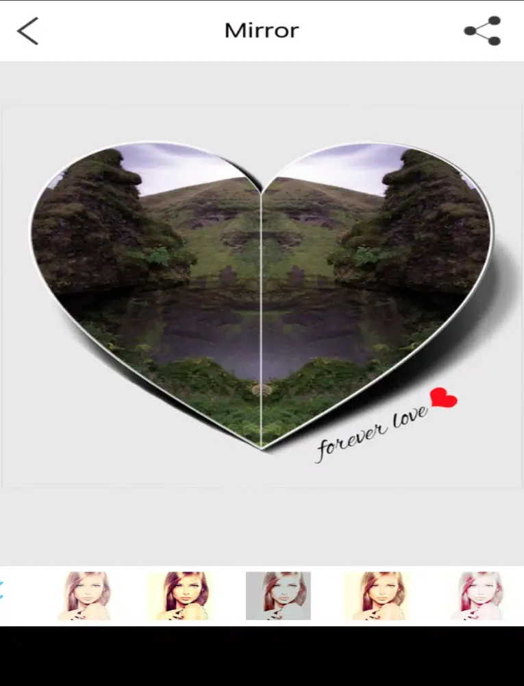 Ảnh chụp màn hình của Photo Mirror - filters , effects , edit iPad 