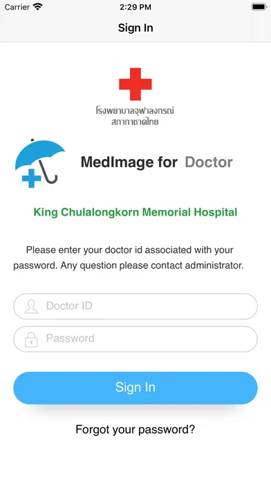 Ảnh chụp màn hình của KCMH MedImage