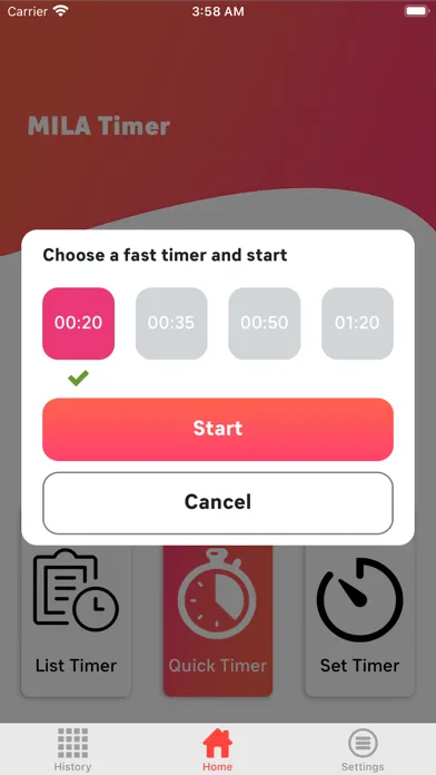 Ảnh chụp màn hình của Timer: Time Management