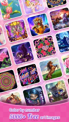 Tap Color® Color by number Screenshots