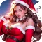 Christmas girl color by number