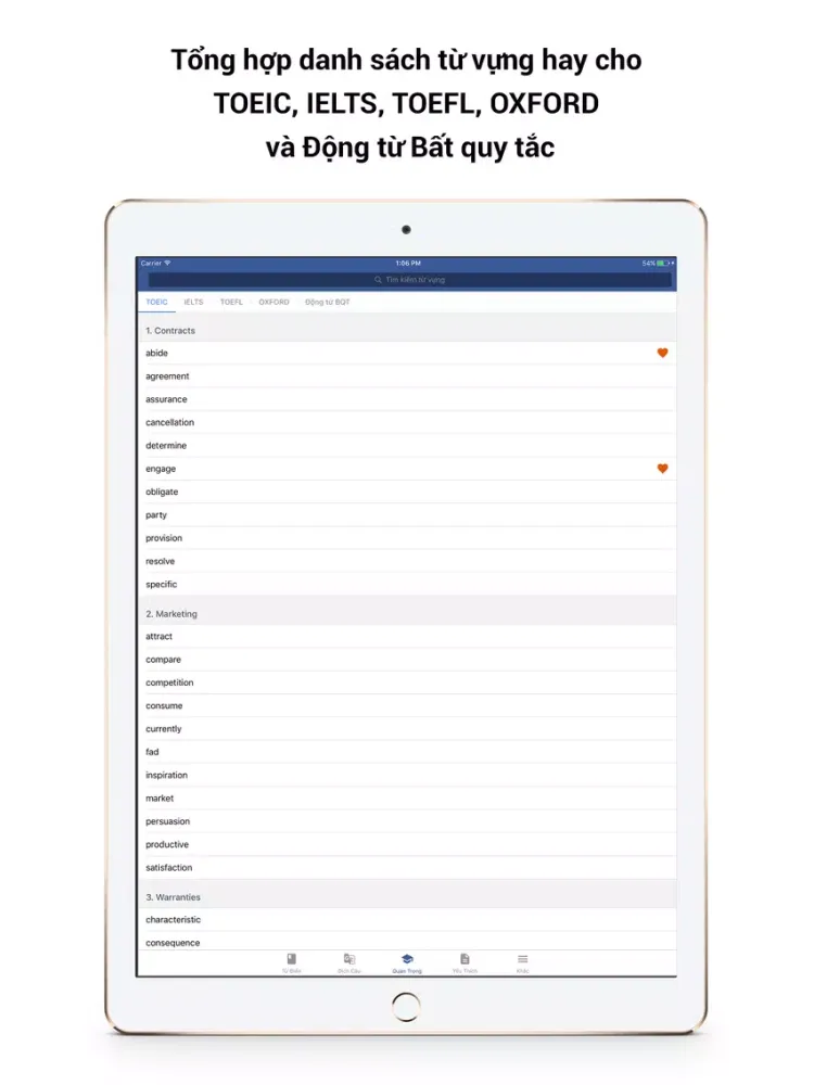 Zrzuty ekranu English Vietnamese Dictionary iPad 