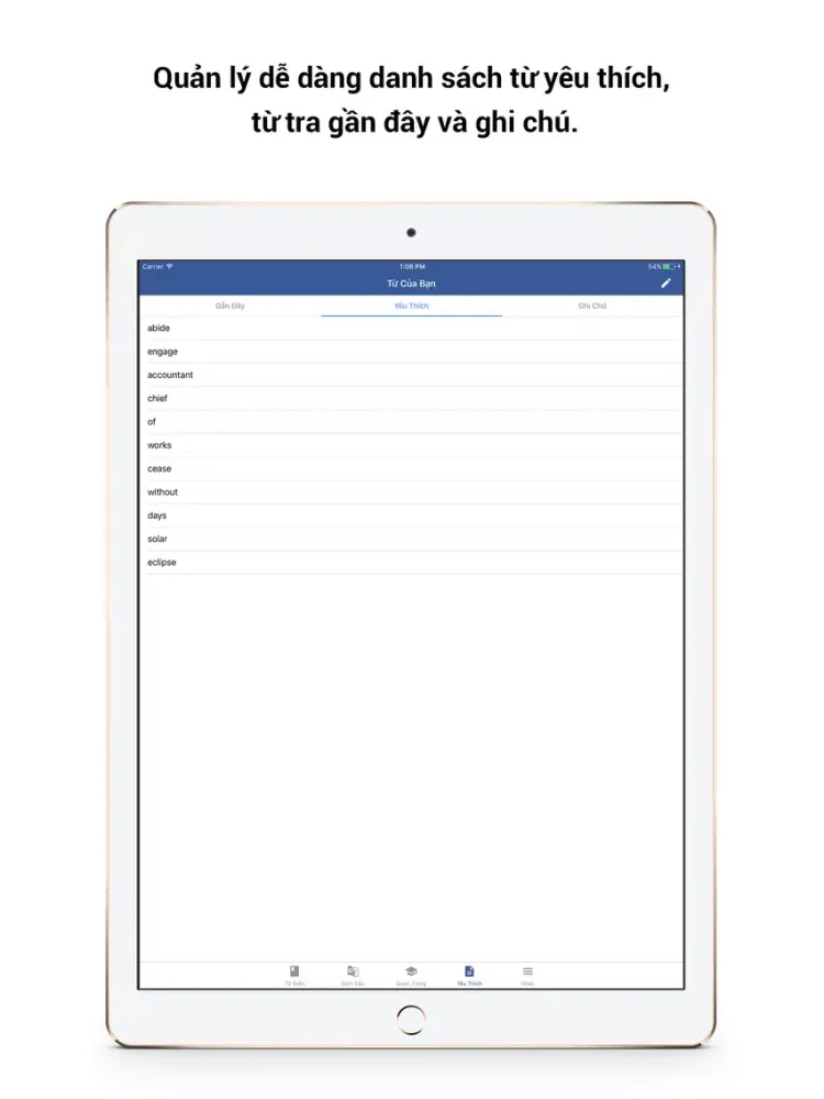 Zrzuty ekranu English Vietnamese Dictionary iPad 