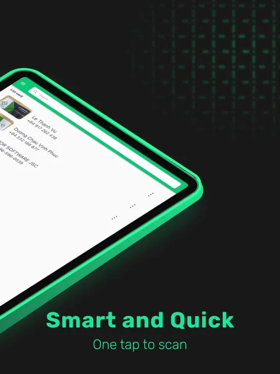 Скриншоты Visit Card Scanner PRO iPad 