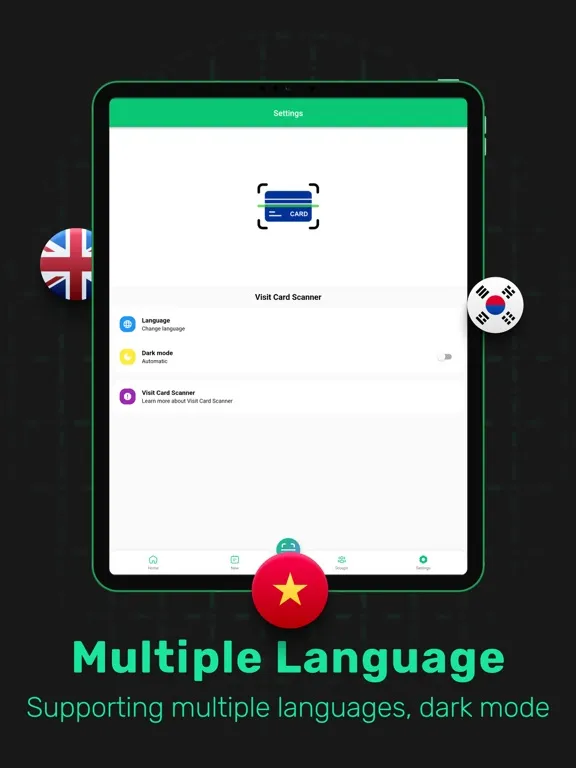 Скриншоты Visit Card Scanner PRO iPad 